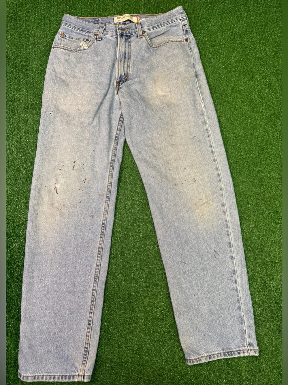 Vintage Levis Jeans 550 Relaxed Fit Men’s 32x32 2006 Denim Blue Jeans Y2k